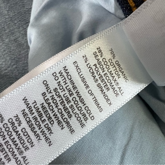 DU/ER Jeans Mens 34X32 L2X Relaxed Tapered Super Flexible Quick Dry H - Picture 6 of 10